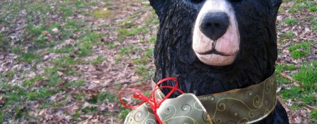 Chainsaw Bear "Puddin" detail